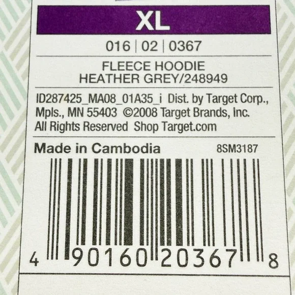 Merona Fleece Hoodie Heather Grey Womens Size XL Cozy Warm Sherpa Lined Hood NWT - Picture 8 of 16